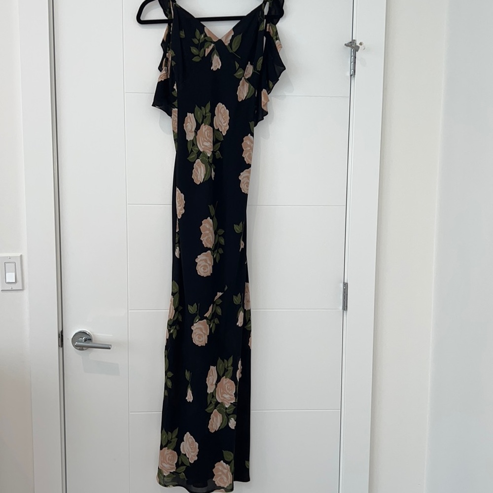 Reformation floral maxi rose dress - Picture 5 of 9